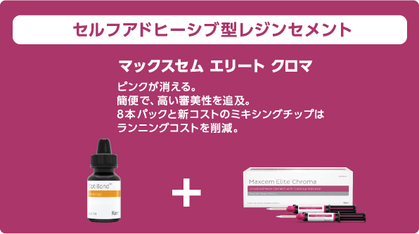 セルフアドヒーシブ型レジンセメント セルフアドヒーシブ型レジンセメント